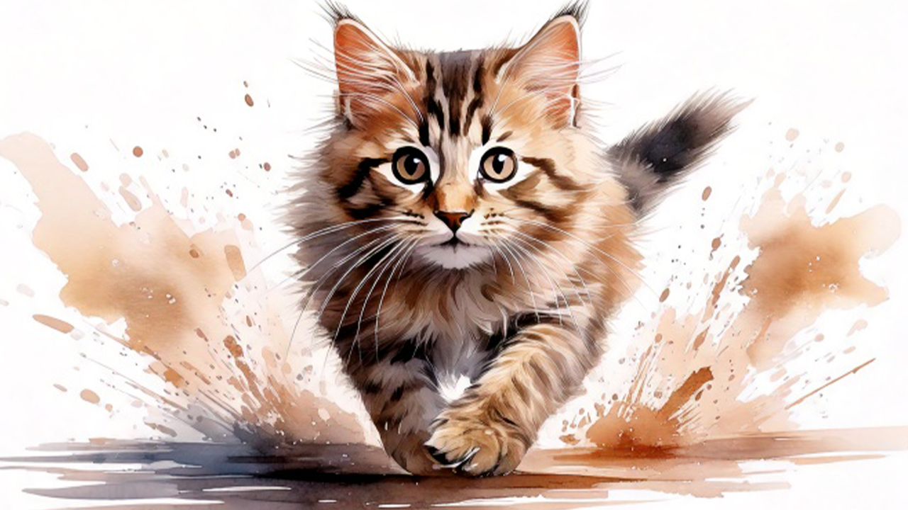 走るねこ