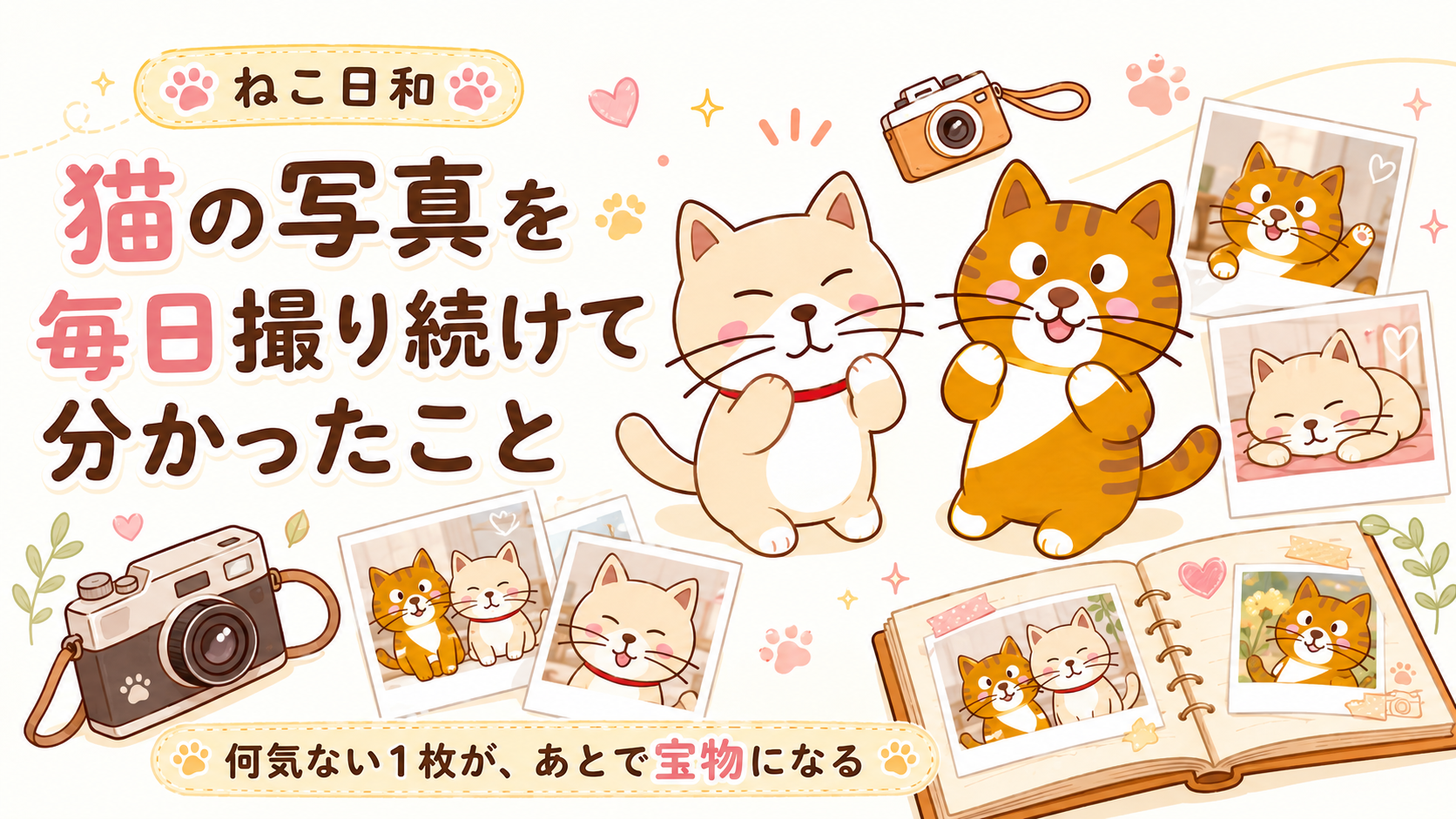 猫の写真を毎日撮り続けて分かったこと｜何気ない1枚が残してくれるもの